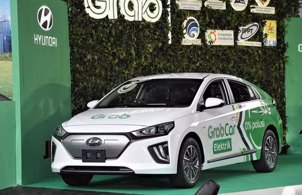 Emprenderán Hyundai y Grab servicio de transporte en vehículos eléctricos en Indonesia ảnh 1