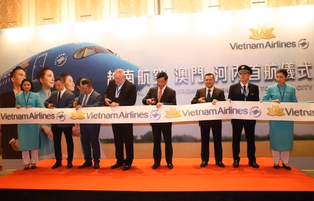 Abre Vietnam Airlines nueva ruta directa entre Hanoi y Macao ảnh 1 Abre Vietnam Airlines nueva ruta directa entre Hanoi y Macao ảnh 1