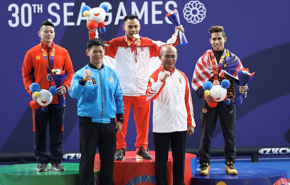 Cosecha Vietnam medallas de plata en segunda jornada de los Juegos Deportivos del Sudeste Asiático ảnh 1