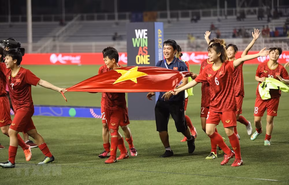 Ocupa selección femenina de fútbol de Vietnam posición 32 en ranking mundial ảnh 1 Ocupa selección femenina de fútbol de Vietnam posición 32 en ranking mundial ảnh 1