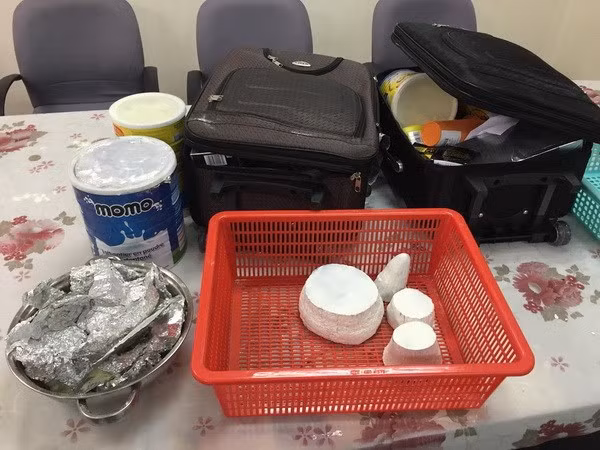 Detectan en aeropuerto vietnamita tráfico de cuernos de rinocerontes ảnh 1
