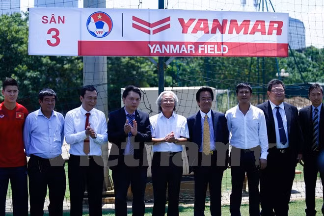 Yanmar continúa siendo patrocinador oficial de la selección de Vietnam de fútbol ảnh 1 Yanmar continúa siendo patrocinador oficial de la selección de Vietnam de fútbol ảnh 1
