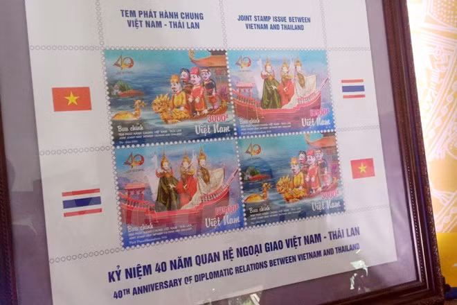 Vietnam y Tailandia publican colección de estampillas postales comunes ảnh 1
