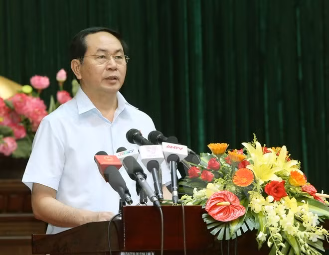Presidente vietnamita dialoga con electores sobre situación socioeconómica ảnh 1