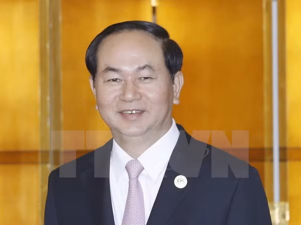 Presidente de Vietnam se reúne en China con líderes de diversos países ảnh 1 Presidente de Vietnam se reúne en China con líderes de diversos países ảnh 1