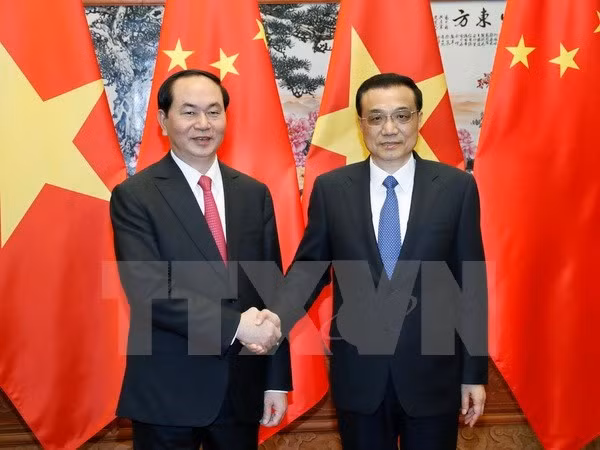 Visita de presidente vietnamita a China cosecha importantes resultados ảnh 1