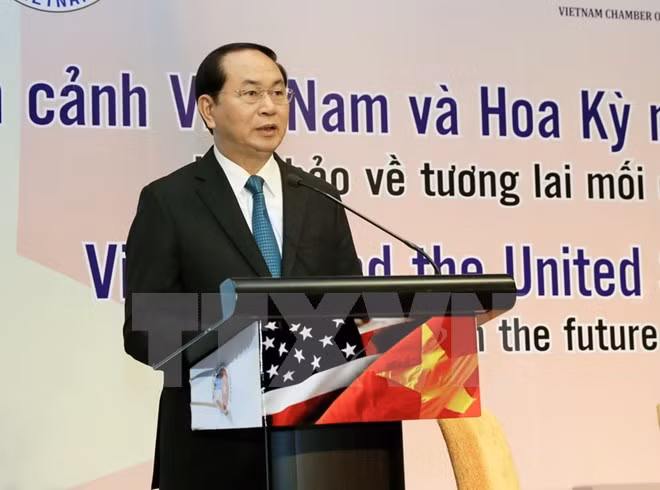 Presidente Dai Quang: Vietnam da la bienvenida a inversionistas estadounidenses ảnh 1