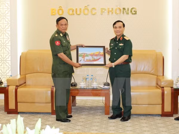 Fortalecen cooperación militar Vietnam-Myanmar ảnh 1