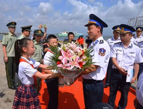 Buque guardacostas de Vietnam continúa actividades en China ảnh 1