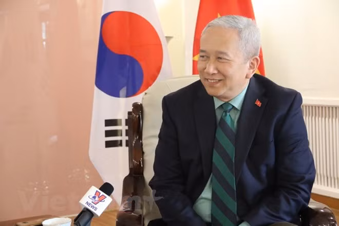 Visita de presidente de Sudcorea creará nuevo impulso para relaciones con Vietnam ảnh 1 Visita de presidente de Sudcorea creará nuevo impulso para relaciones con Vietnam ảnh 1