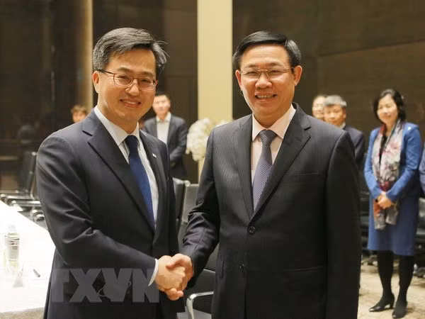 Vietnam y Sudcorea se esfuerzan para elevar valor del intercambio comercial ảnh 1
