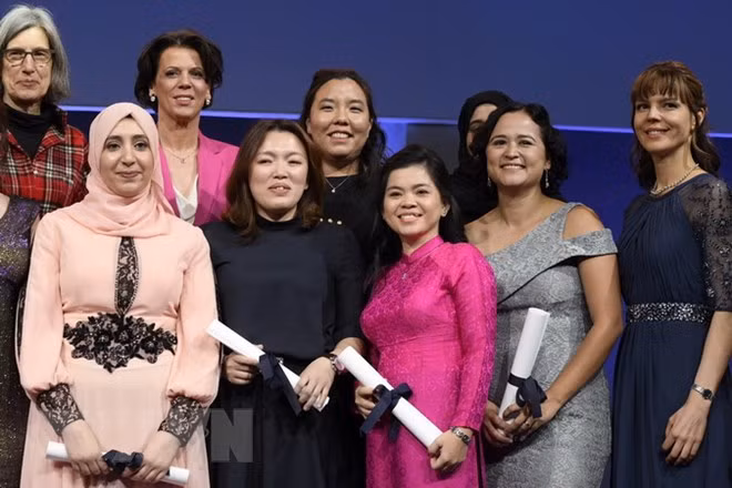 Científica vietnamita recibe premio “talento joven” en París ảnh 1