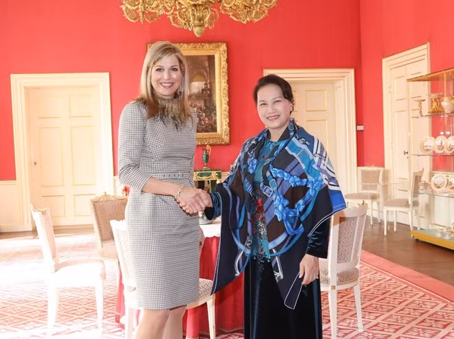 Presidenta del Parlamento de Vietnam continúa actividades en Países Bajos ảnh 1