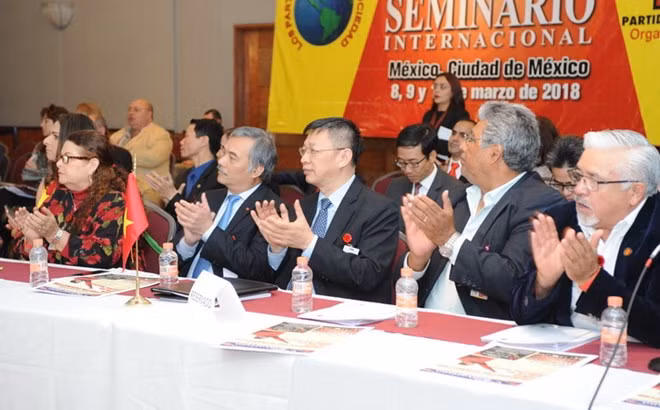 Vietnam participa en seminario de partidos de izquierda en México ảnh 1 Vietnam participa en seminario de partidos de izquierda en México ảnh 1