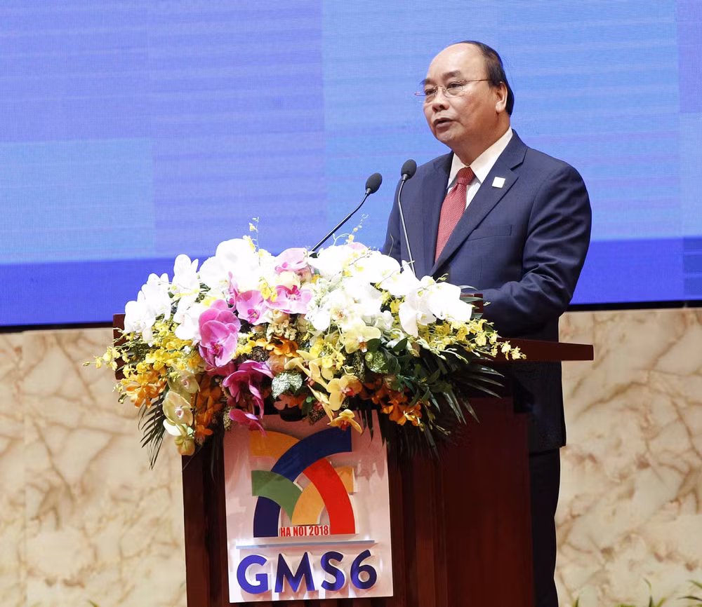 Premier vietnamita copreside plenario de Cumbre de Negocios de GMS ảnh 1 Premier vietnamita copreside plenario de Cumbre de Negocios de GMS ảnh 1