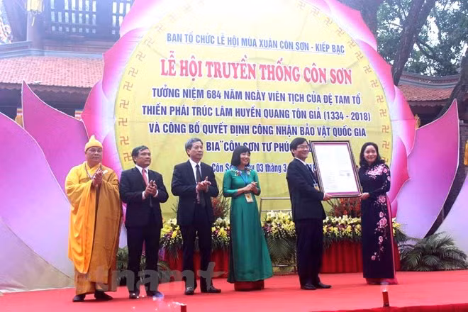 Desarrollan en provincia norvietnamita Festival primaveral Con Son – Kiep Bac 2018 ảnh 1