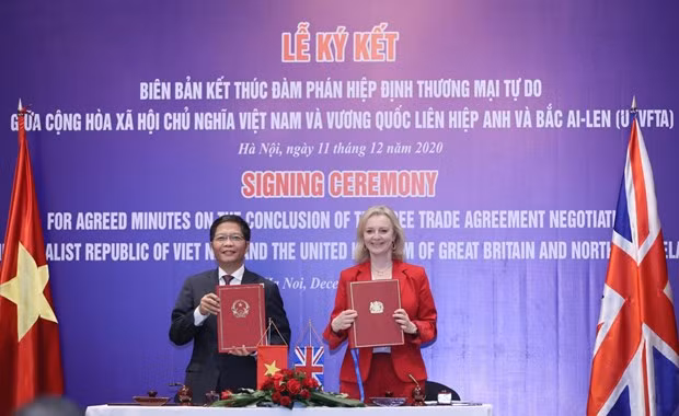TLC entre Vietnam y Reino Unido entrará en vigor fin de este año ảnh 1