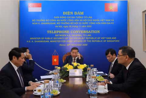 Vietnam y Singapur refuerzan cooperación en asuntos judiciales ảnh 1