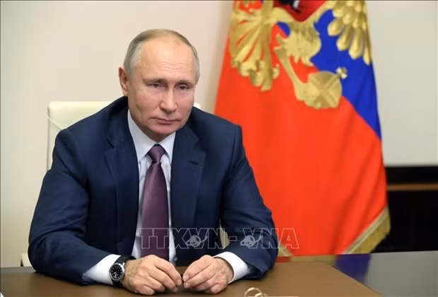 Presidente ruso Vladimir Putin felicita a Vietnam por Año Nuevo ảnh 1 Presidente ruso Vladimir Putin felicita a Vietnam por Año Nuevo ảnh 1