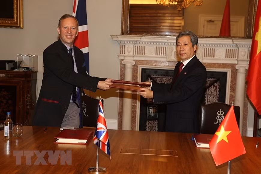 TLC Vietnam-Reino Unido, motor impulsor de asociación estratégica bilateral ảnh 1