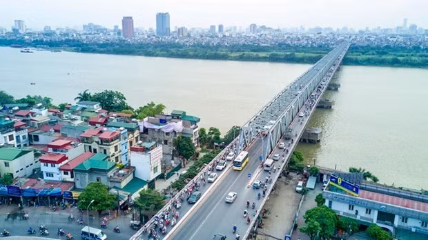Hanoi planea construir 10 nuevos puentes sobre el Río Rojo ảnh 1 Hanoi planea construir 10 nuevos puentes sobre el Río Rojo ảnh 1