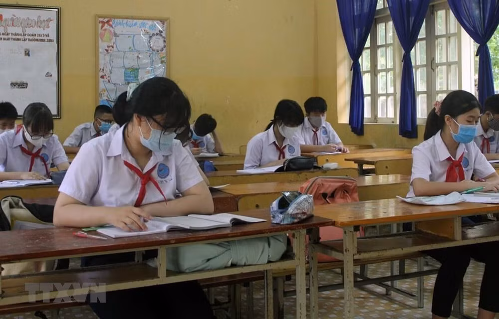 Algunas escuelas en Ciudad Ho Chi Minh reabren tras cierre debido al COVID-19 ảnh 1