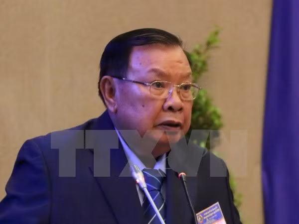 Presidente de Laos visitará Vietnam ảnh 1