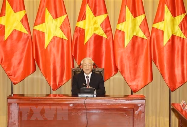 Llama máximo dirigente de Vietnam a unidad nacional en enfrentamiento al COVID-19 ảnh 1