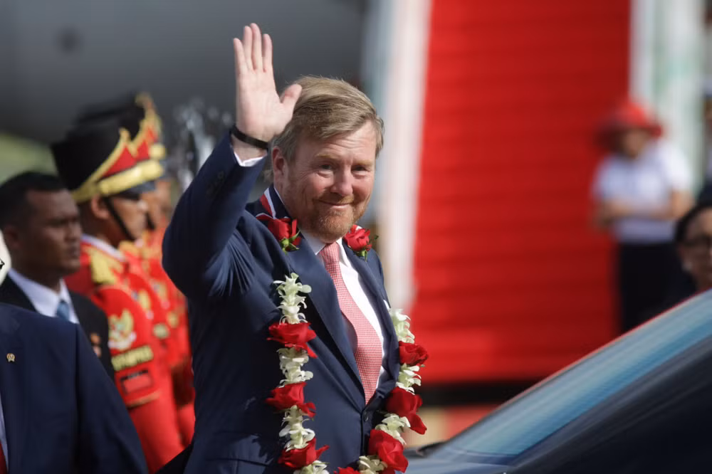 Presidente de Indonesia recibe al rey de Países Bajos ảnh 1