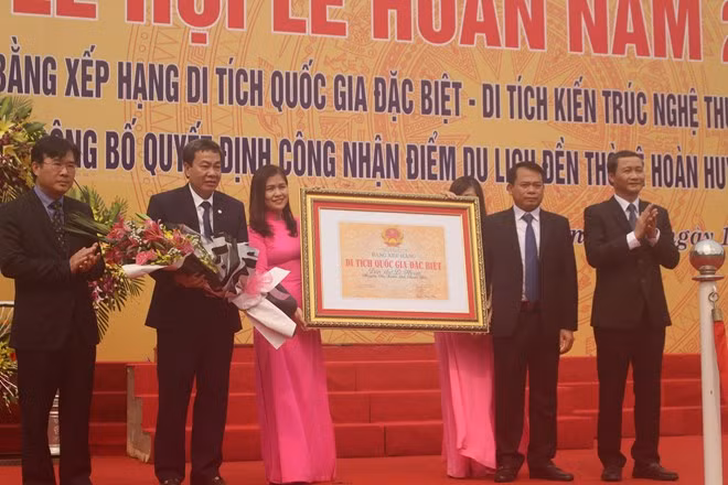Reconocen templo antiguo en provincia vietnamita de Thanh Hoa como sitio especial de reliquia nacional ảnh 1