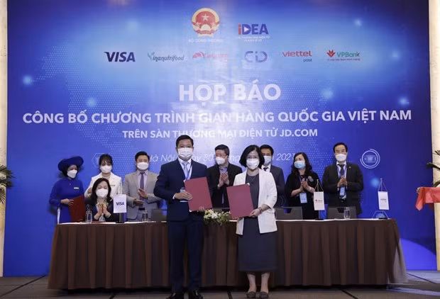 Lanzarán pabellón nacional de Vietnam en plataforma china JD.com ảnh 2