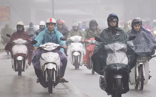 Norte y centro de Vietnam seguirá viviendo frío intenso y fuertes lluvias ảnh 2
