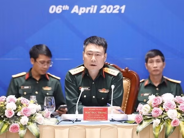 Vietnam intensifica formación de personal para misiones de paz de la ONU ảnh 2