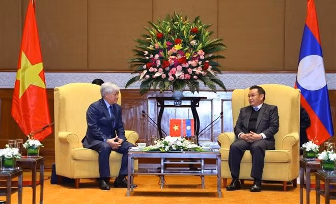 Buscan promover relaciones entre Vietnam y Laos ảnh 1