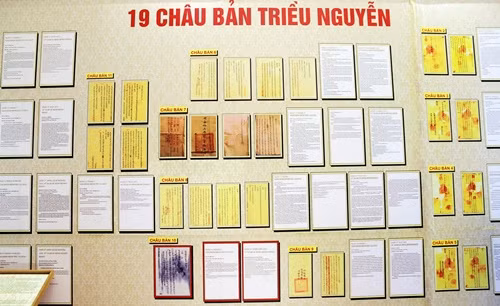 Promueven en Vietnam valores de textos oficiales de la dinastía Nguyen ảnh 1 Promueven en Vietnam valores de textos oficiales de la dinastía Nguyen ảnh 1