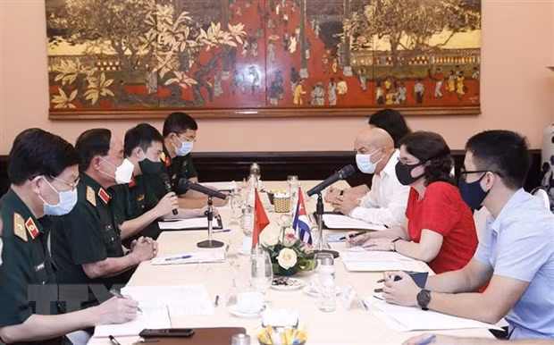 Promueven Vietnam y Cuba cooperación en medicina militar ảnh 1