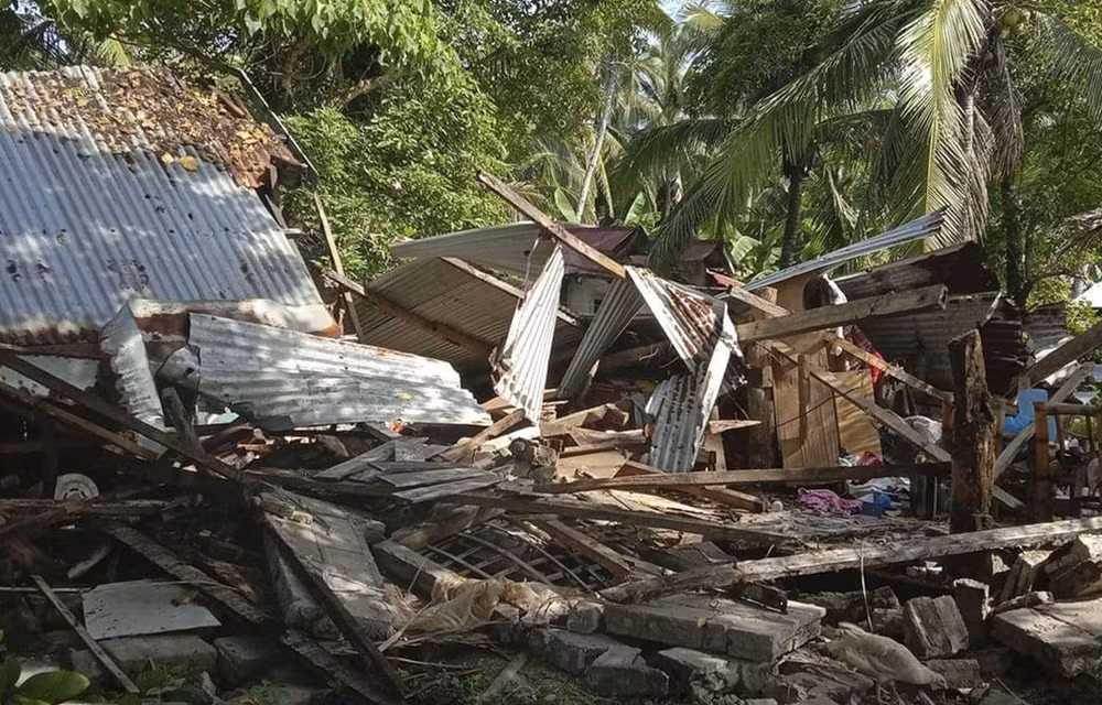 Sacude terremoto de magnitud 6,7 el centro de Filipinas ảnh 1 Sacude terremoto de magnitud 6,7 el centro de Filipinas ảnh 1