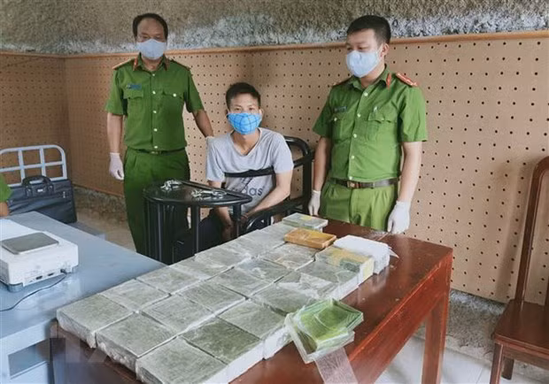 Desarman red de narcotráfico en Hanoi ảnh 1
