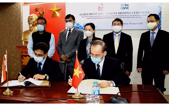 India apoya a Vietnam a establecer centro de desarrollo de software ảnh 1