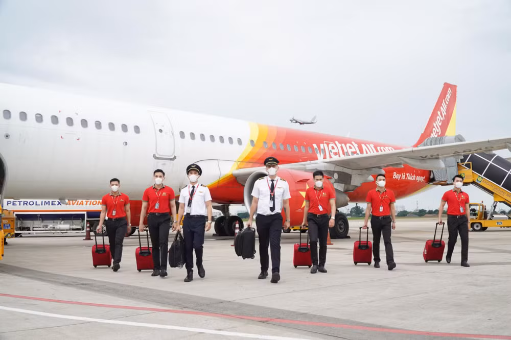 Aerolínea Vietjet recibe la calificación global más alta en prevención antipandémica ảnh 1
