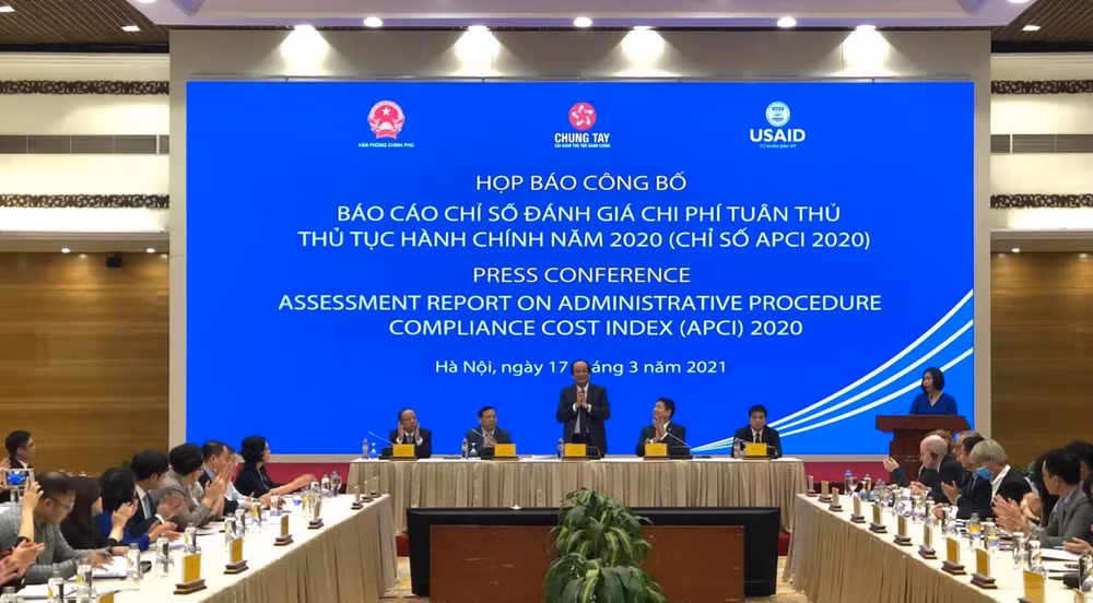 Anuncian índice de costo para el cumplimiento de trámites administrativos en Vietnam ảnh 1
