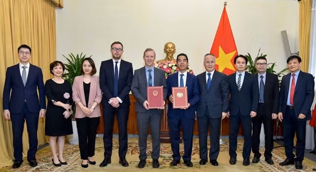 Tratado de libre comercio Vietnam-Reino Unido entrará en vigor en mayo ảnh 1