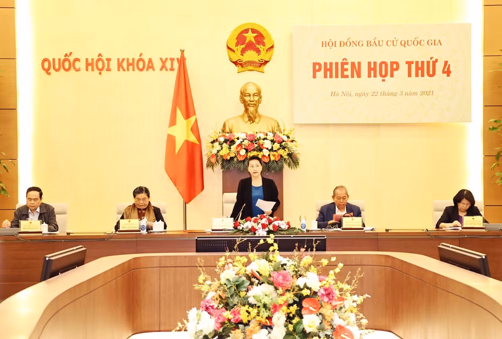 Efectúan cuarta sesión del Consejo Nacional Electoral de Vietnam ảnh 1