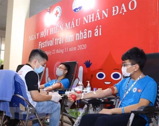 Vietnam por recaudar más de 1,5 millones de unidades de sangre en 2021 ảnh 1 Vietnam por recaudar más de 1,5 millones de unidades de sangre en 2021 ảnh 1