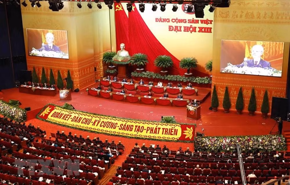 Congreso partidista de Vietnam, en foco de prensa internacional ảnh 1