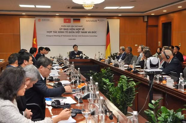 Comité Mixto de Cooperación Económica Vietnam - Alemania celebra su primera reunión ảnh 1