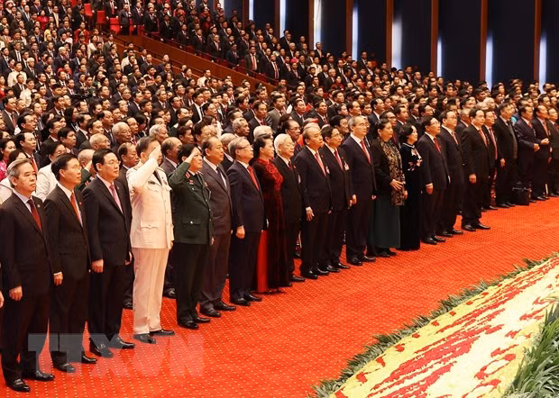 Inauguran XIII Congreso Nacional del Partido Comunista de Vietnam ảnh 2