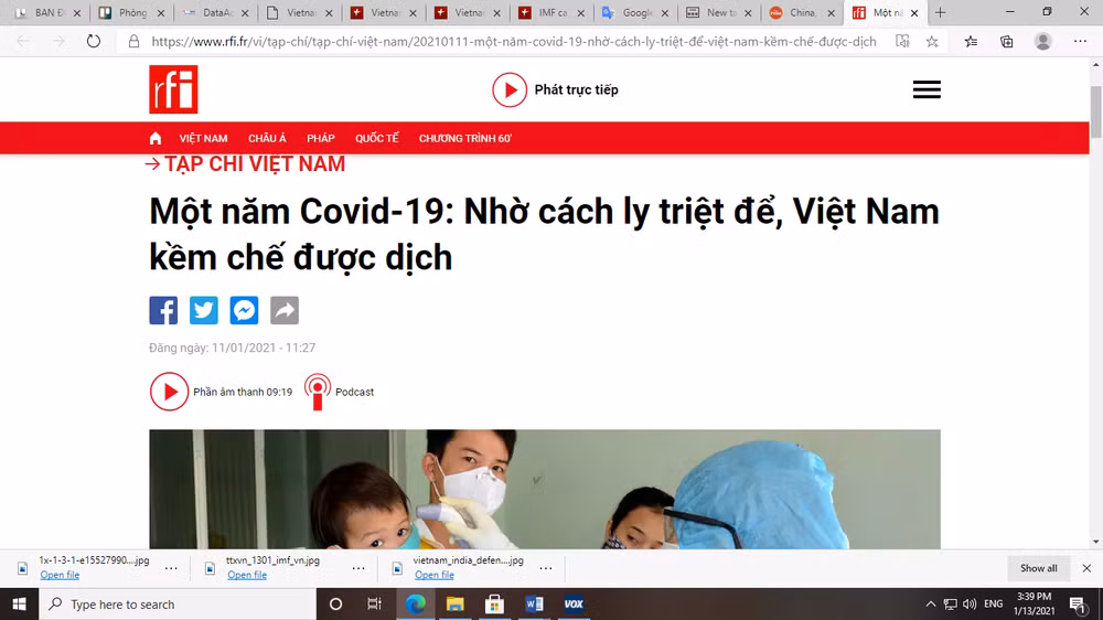 FMI destaca éxito de Vietnam en contener el COVID-19 ảnh 3 FMI destaca éxito de Vietnam en contener el COVID-19 ảnh 3