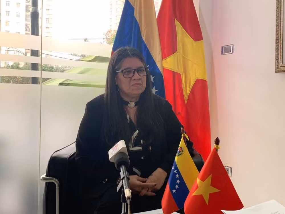 XIII Congreso Nacional del PCV será llave del futuro, según embajadora venezolana ảnh 1