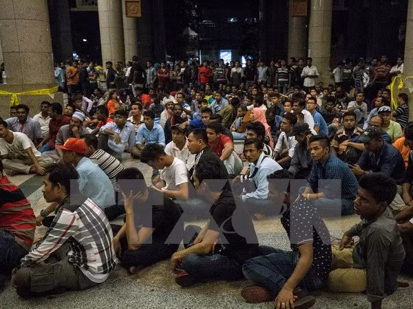 Malasia detiene a más de mil trabajadores indocumentados ảnh 1